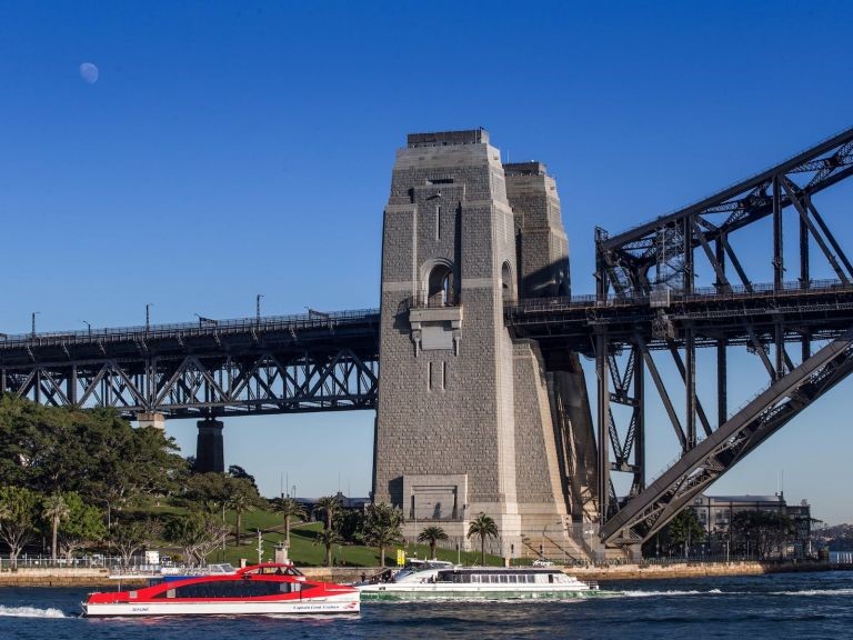 Harbour Bridge South Pylon & The Rocks