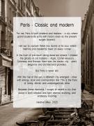 18 Paris - Artists statement - Heather Miles
