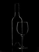 Wine bottle and glass - Hemant Kogekar