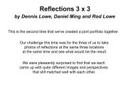 Artists Statement Dennis Daniel Rod - Rod Lowe