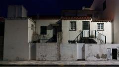 Buildings at night - Robyn Miller