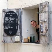 Drinks Window - Margaret Frankish