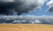 Figure on the dunes - Jan Glover