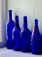 Four Blue Bottles - Beryl Jenkins