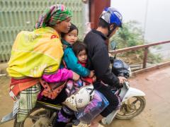 Four on a bike - Peter Sambell