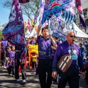 Marching up close - Judith Bennett