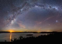 Milky Way and Moonrise - Judith Bennett