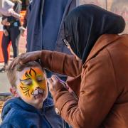 Painted face - Robyn Miller