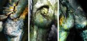 Photo sculpture Triptych Michael Haylen - ... ...