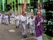 Post funeral procession - Leigh Hall