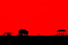 Rice paddy sunset - Christopher de Doby