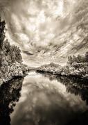 River at Wentworth Bridge- IR - Steve Mullarkey