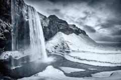 Seljalandsfoss in winter - Judith Bennett