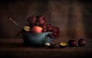 Staged MMazo Grapes and prunes - ... ...