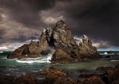 Storm Clouds over Camel Rock - Judith Bennett