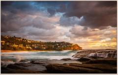 Summer sunrise Whale Beach - Janice Gursanscky