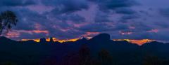 Sunset in the Warrumbungles - Heather Miles