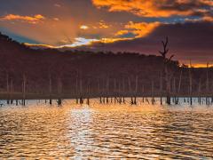 Sunset over Lake Windamere - Peter Sambell
