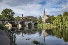 The River at Shrewsbury - Nigel Streatfield