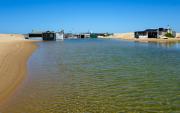 Tin City under flood - Robyn Miller