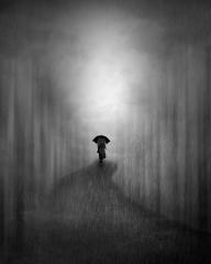 Walking in rain - Hemant Kogekar