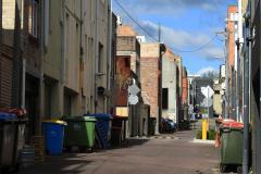 behind the shops - Kay Hill