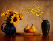 flowers with fruit - Eric Lippey