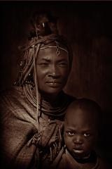 himba and son - eric Lippey