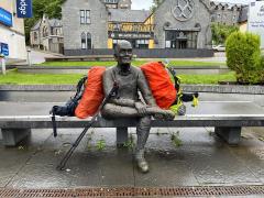 the end of the West Highland Way - Maureen Rogers